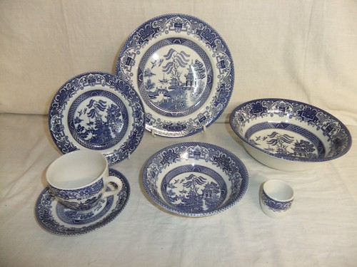 English ironstone old - -, willow