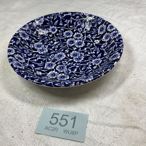 Burleigh ironstone calico blue - burleigh,