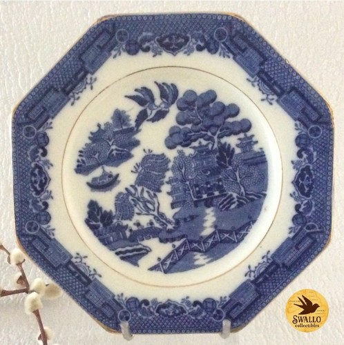 Vintage john tams blue willow - tams,