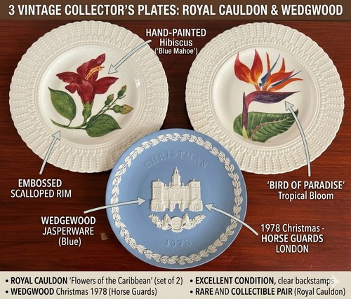 Vintage plate bundle royal - vintage, bundle: