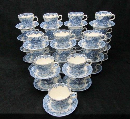 Tazza piattino vintage - e,