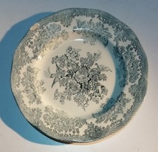 Piatto blu fagiani asiatici