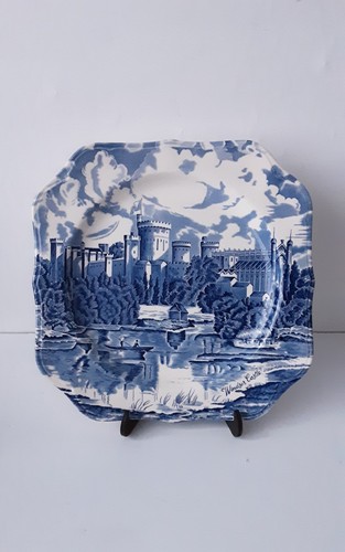 Windsor castle plate vintage - plate,