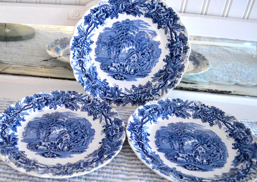 Set piatti vintage cabine - set,