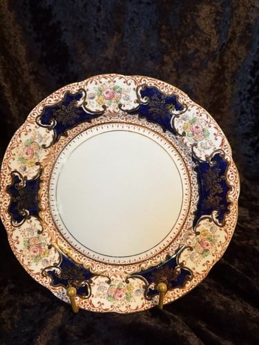 Piatto vintage salisbury - piatto, blu